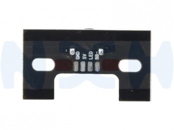 WS2812 H Type Led Board with Buzzer Alarm