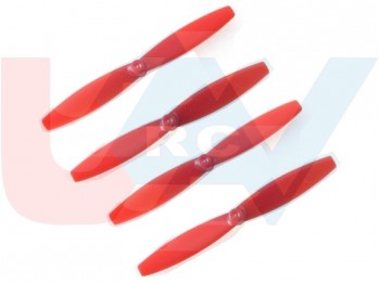 GemFan 65mm ABS Mini Propeller 2Pair/4pcs -Red GemFan 65mm ABS Mini Propeller 2Pair/4pcs -Red
