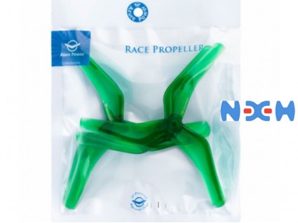 Azure Power 6145 Big Smooth Props x4pcs -Red/Teal/Greenery/Clear Azure Power 6145 Big Smooth Props x4pcs -Red/Teal/Greenery/Clear