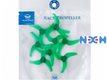 Azure Power 2540 Tiny Durable Props x8pcs -Red/Teal/Greenery/Clear