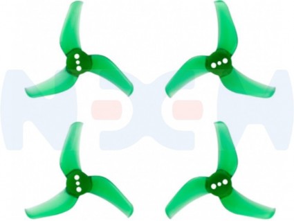 Azure Power 2540 Tiny Durable Props x8pcs -Red/Teal/Greenery/Clear