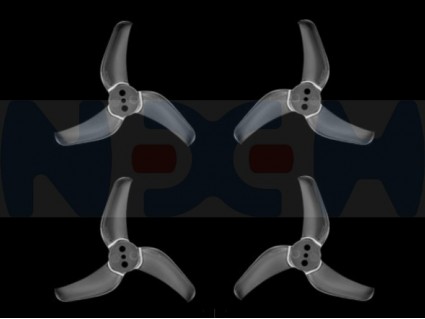 Azure Power 2540 Tiny Durable Props x8pcs -Red/Teal/Greenery/Clear