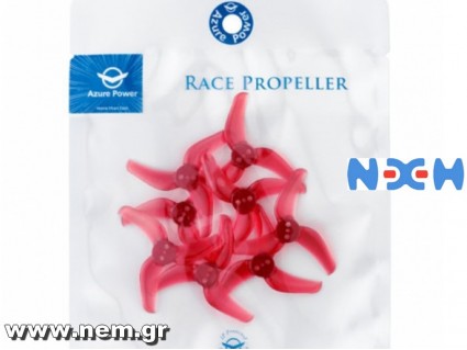 Azure Power 2540 Tiny Durable Props x8pcs -Red/Teal/Greenery/Clear