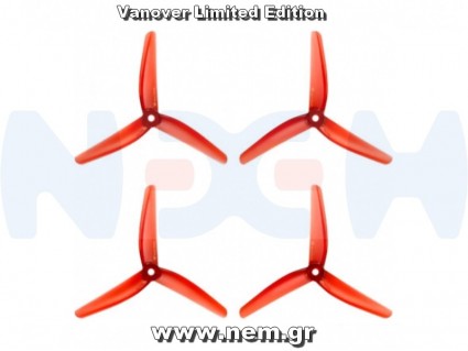 Azure Power 5.1" Vanover Limited Edition Props x4pcs -Yellow/Orange/Red/Teal