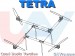 TETRA Quad Basic kit, Open Platform UAV Drone Frame by nem