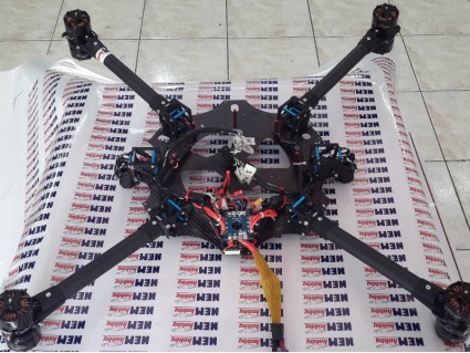 Carbon Fiber Frame with CNC Boom Clamps F333x2mm -Combo