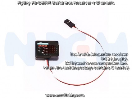 Flysky FS-CEV04 Serial Bus Receiver For iA6B, iA10 Receiver