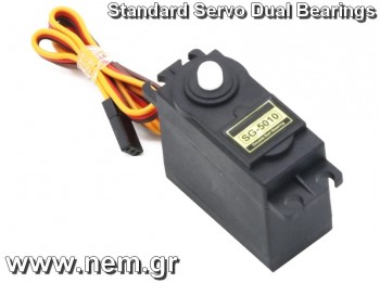 SG5010 Standard Dual Bearing Servo -6.5kg-0.15sec -for Robot, Planes, Cars, Boat models