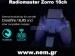 RadioMaster Zorro 2.4GHz 16CH Hall Sensor Gimbals, 4-in-1 Module for OMPhobby M2 EVO