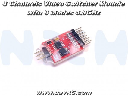 Video Switcher Module 3 channels 3 way