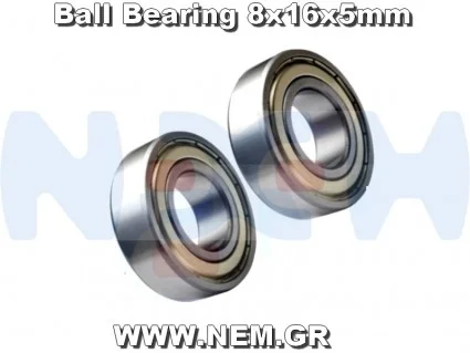 Cuscinetto A Sfera 8x16x5 Mm (8) Ricambio Originale Kyosho Per Inferno Neo E MP 7.5 KIN