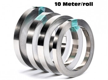 Nickel Strip Roll 10M,18650 Li-ion Battery Spot Welding Machine Battery Welders -010/012/015/020mm