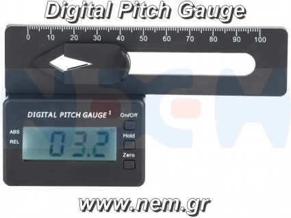 Digital Pitch Gauge for RC-Model Helicopters and Airplanes Digital Pitch Gauge for RC-Model Helicopters and Airplanes