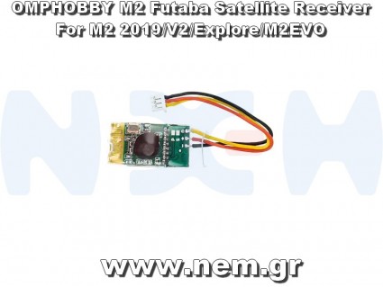 OMPhobby Futaba Compatible S-FHSS Receiver M1 /EVO, M2 /2019/V2/Explore/EVO OMPhobby Futaba Compatible S-FHSS Receiver M1 /EVO, M2 /2019/V2/Explore/EVO