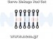 OMPHOBBY M2 Servo Linkage Rod Set x6pcs -M2 2019/V2/Explore/EVO -OSHM2014 