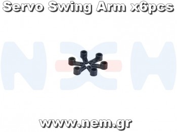 OMPHOBBY M2 Servo Swing Arm x6pcs -M2 2019/V2/Explore/EVO -OSHM2059