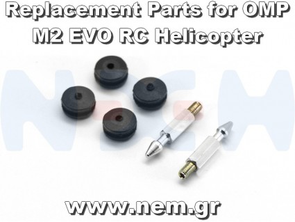 OMPhobby M2 EVO Canopy Fixed Bolt set -OSHM2315