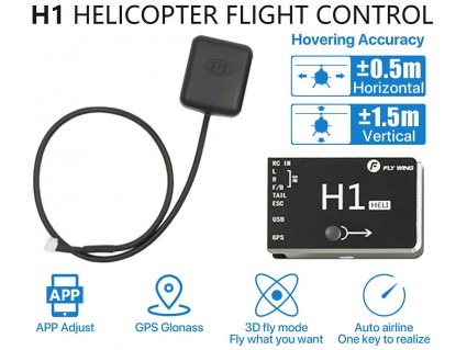 Fly Wing H1 Helicopter Flight Controller with GPS -45cm wire