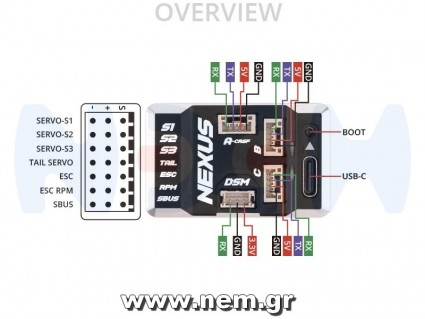 RadioMaster - NEXUS Helicopter Flight Controller RadioMaster - NEXUS Helicopter Flight Controller