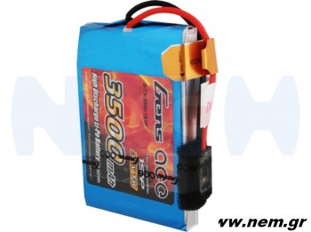 Gens ace 3500mAh 1S 3.7V Lipo Battery | JR Plug | TX&RX Gens ace 3500mAh 1S 3.7V Lipo Battery | JR Plug | TX&RX