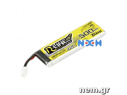 Tattu R-Line 500mAh 3.7V 1S1P 95C Lipo Battery 