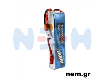 Gens ace 3000mAh 2S 7.4V Lipo Battery | TX&RX Gens ace 3000mAh 2S 7.4V Lipo Battery | TX&RX