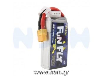 Tattu Funfly Series 1300mAh 11.1V 100C 3S1P Lipo Battery Pack with XT60 Plug