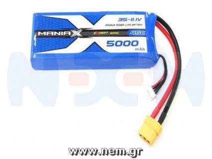 ManiaX 11.1V 5000mAh 45C Lipo Battery Pack