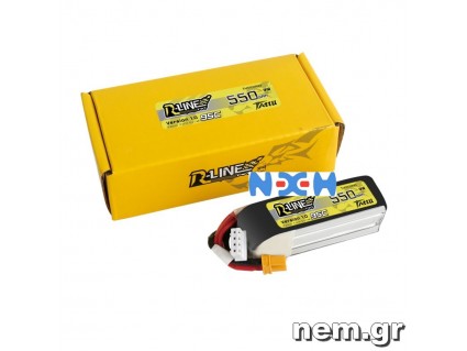 Tattu R-Line 550mAh 11.1V 3S1P 95C Lipo Battery with XT30