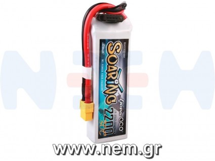 Gens ace 2200mAh 3S 30C 11.1V Lipo Battery | XT60 Plug | Soaring Gens ace 2200mAh 3S 30C 11.1V Lipo Battery | XT60 Plug | Soaring