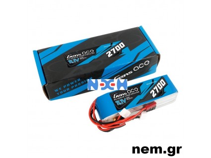 Gens ace 2700mAh 11.1V TX 3S1P Lipo Battery pack with Futaba/JST-XHR/JST-SYP