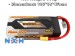 Gens ace Advanced 10000mAh 15.2V 100C 4S2P HardCase 61#Lipo Battery Pack with EC5