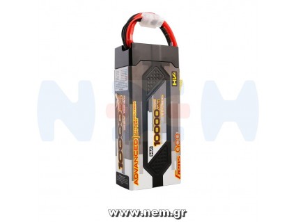 Gens ace Advanced 10000mAh 15.2V 100C 4S2P HardCase 61#Lipo Battery Pack with EC5