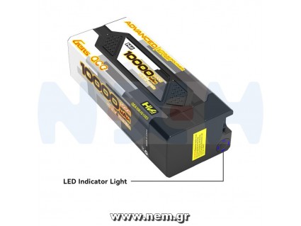Gens ace Advanced 10000mAh 15.2V 100C 4S2P HardCase 61#Lipo Battery Pack with EC5