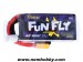 Tattu Funfly Series 1550mAh 14.8V 100C 4S1P Lipo Battery Pack with XT-60 Plug