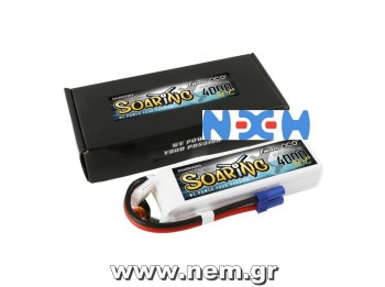 Gens ace 4000mAh 4S 30C 14.8V Lipo Battery | EC5 Plug | Soaring