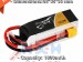 Tattu 1800mAh 18.5V 75C 5S1P Lipo Battery Pack with XT60