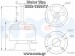 Brushless Motor A2822-1200KV for RC Model Airplanes, Drones