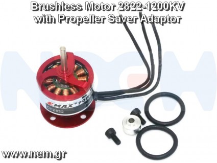 Brushless Motor A2822-1200KV for RC Model Airplanes, Drones