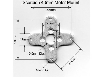 Scorpion 40mm Cross Mount