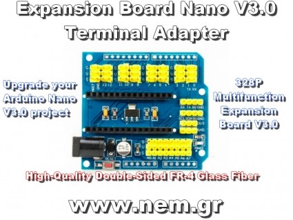 Expansion Board Nano V3.0 Terminal Adapter Shield Expansion Board Nano V3.0 Terminal Adapter Shield