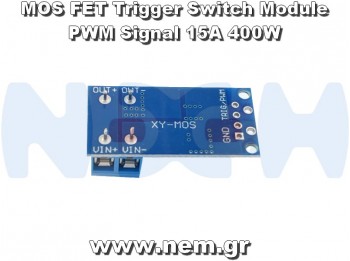 Relay Module Solid State Dual MOSFET 15A 400W High-Power PWM Switch (DC 5V–36V)