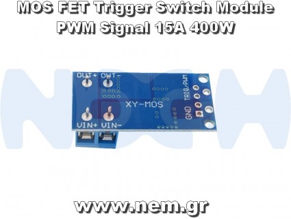 Relay Module Solid State Dual MOSFET 15A 400W High-Power PWM Switch (DC 5V–36V)